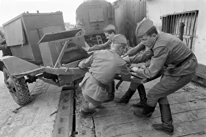 Michal: Soldiers - railway - train - Milovice