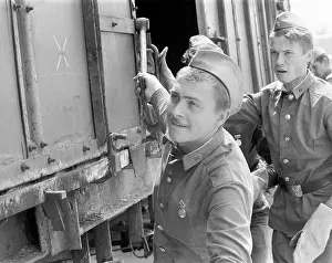Michal: Soldiers - railway - train - Milovice