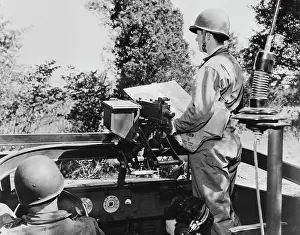 Fieldwork: Soldiers of a reconnaissance squad with the