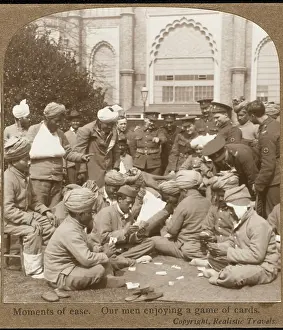 Sikh: Soldiers Relaxing - WWI