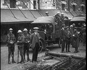Macswinney: Soldiers Standing Guard As the Body Of Thomas