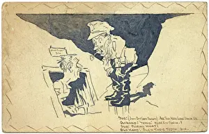 Ranstead: Two soldiers in a trench during WW1