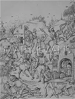 Banditry: SOLDIERS IN A VILLAGE