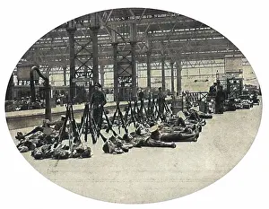 Mobilised: Soldiers at Waterloo Station