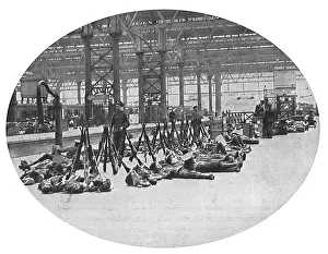 Mobilised: Soldiers at Waterloo Station