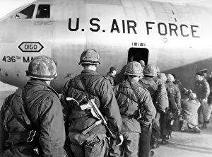 Topeka: US soldiers on their way to Germany to the manoeuvre REFORGE
