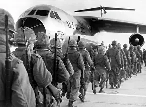 Topeka: US soldiers on their way to Germany to the manoeuvre REFORGE