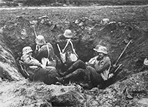 Sheltering: Soldiers WWI