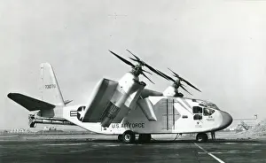 Hiller: The sole Hiller X-18, 57-3078