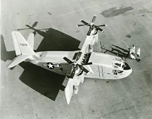 Hiller: The sole Hiller X-18, 57-3078