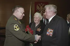 Cavalier: Solemn reception of veterans of internal troops