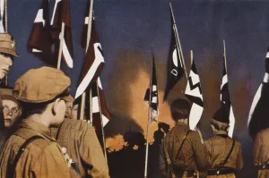 Campfire: Solstice celebration of the Hitler Youth