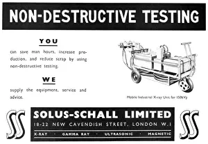 Radiography: Solus-Schall Industrial Radiography. NDT X-Rays Gamma Rays