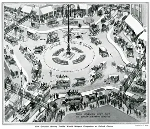 Roundabouts: Solving London's Traffic Problems, Roundabouts 1924