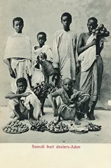 Somalian: Somali Fruit Traders - Aden, Yemen