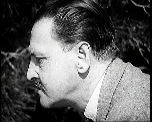 Maugham: Somerset Maugham Walking Around A Garden