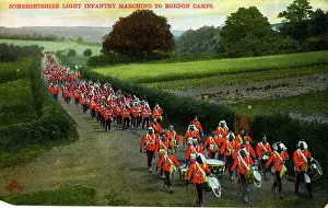 Somersetshire: Somersetshire Light Infantry Marching to Bordon Camps, Hamps
