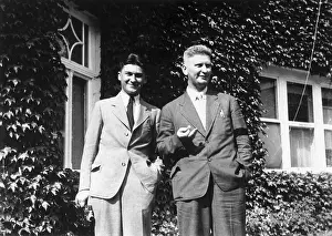 Bata: Son of Tomas Bata, Tomas Bata jr, left, and his