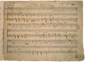 Tightly: Song of the Old Man, by Schubert