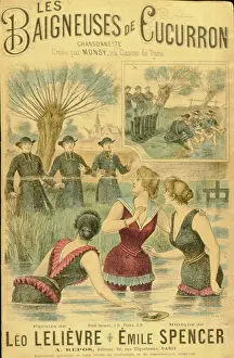 Shocked: Song sheet cover, Les Baigneuses de Cucurron