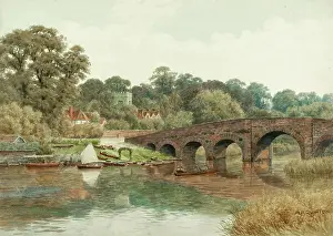 Sonning: Sonning Bridge, River Thames, Berkshire
