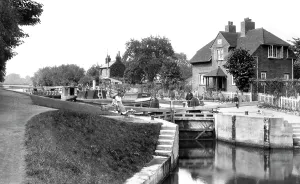 Sonning: Sonning, the Lock 1917