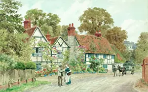 Sonning: Sonning village, on the River Thames, Berkshire
