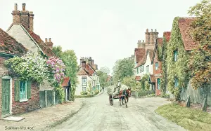 Sonning: Sonning village, River Thames, Berkshire