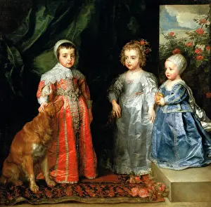 Antonie: The sons of Charles I, by Van Dyck