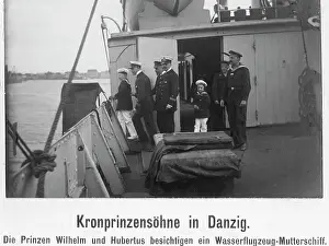 Hereditary: The sons of the Crown Prince in Danzig, 1915