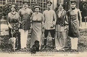 Glucksburg: Three sons of Kaiser Wilhelm II
