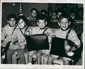 Abdullah: Sons of King Hussein of Jordan at kindergarten, Amman