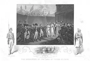 1792: Two sons of Tipoo Sultan (1749-99) Sultan of Mysore