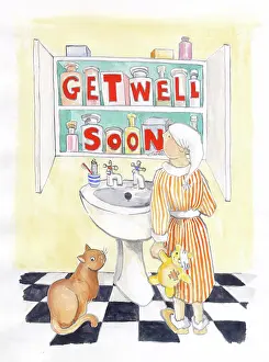 Nightshirt: Get Well Soon Medicine Chest