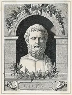 Sophocles: Sophocles - German - Bust