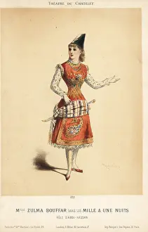 Martinet: Soprano Zulma Bouffar in Mille & Une Nuits