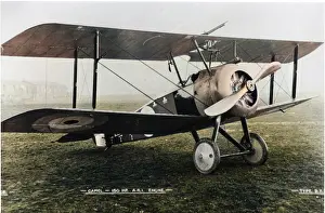 2f.1: Sopwith 2F Camel fighter plane
