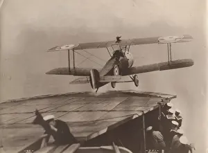 Pegasus: Sopwith 2F1 Camel taking off from HMS Pegasus
