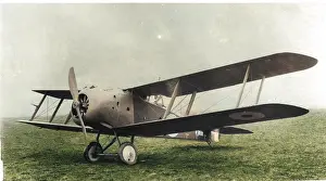Forwd: Sopwith 3F2 Hippo, (forward view, on the ground)