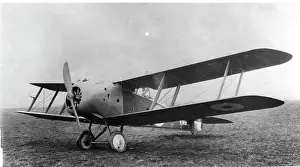 Forwd: Sopwith 3F2 Hippo, (forward view, on the ground)