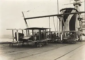 Cuckoos: Sopwith Cuckoos aboard HMS Furious