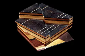 Strata: Sopwith Model VI: Intersecting mineral veins