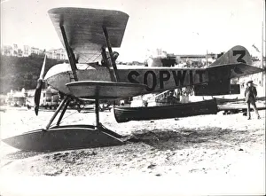 Tabloid: The Sopwith Tabloid seaplane which won the Schneider Trophy