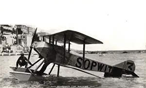 Tabloid: The Sopwith Tabloid seaplane which won the Schneider Trophy