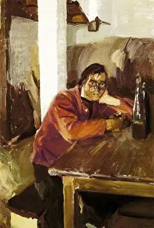 Recluse: SOROLLA, Joaquin (1863-1923). Bebedor de sidra
