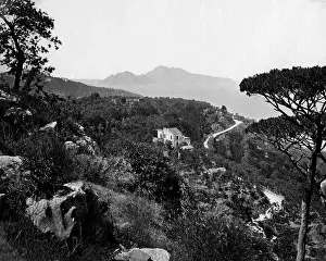 Sorrento: Sorrento, looking towards Capri, Italy