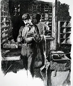 Sorting: Sorting mail on the New York :and Chicago Fast