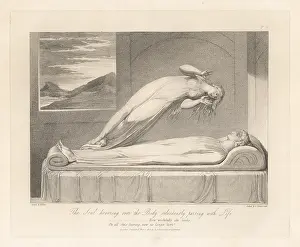 Visionary: The Soul hovering over the Body reluctantly parting