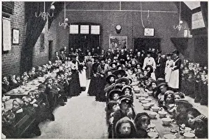 Kitchens: Soup Kitchen for Hungry School Children 1908