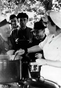 Stomach: Soup kitchen for workers at the German border